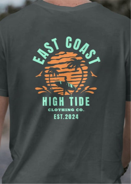 High Tide East Coast Surfer T shirt